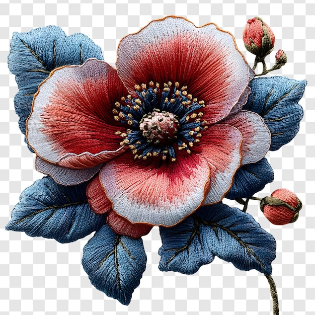 Ręcznie haftowany detal